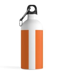 Orange Stainless Steel Water Bottle - Image 4