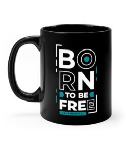 Born To Be Free Mug - Image 3