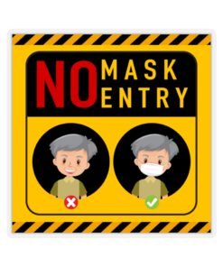 No Mask No Entry - Stickers - Image 3