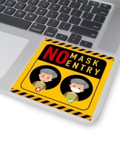 No Mask No Entry - Stickers - Image 12