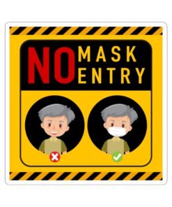 No Mask No Entry - Stickers - Image 15