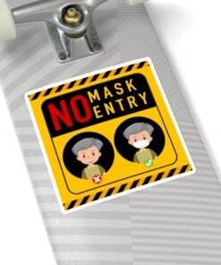 No Mask No Entry - Stickers - Image 16